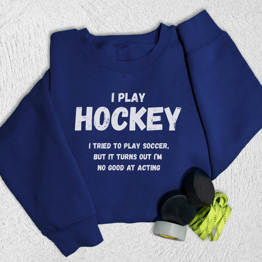 Soccer Sweatshirt S / Navy Sweatshirt