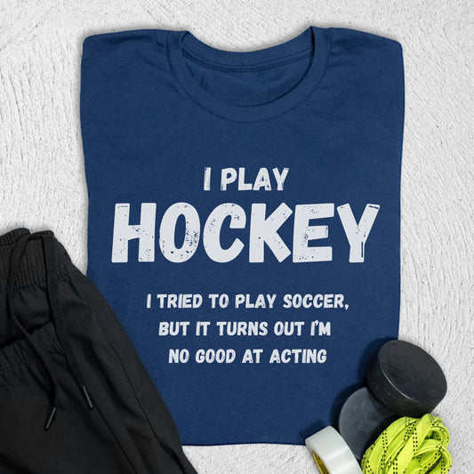 Soccer T-Shirt Navy / S T-Shirt