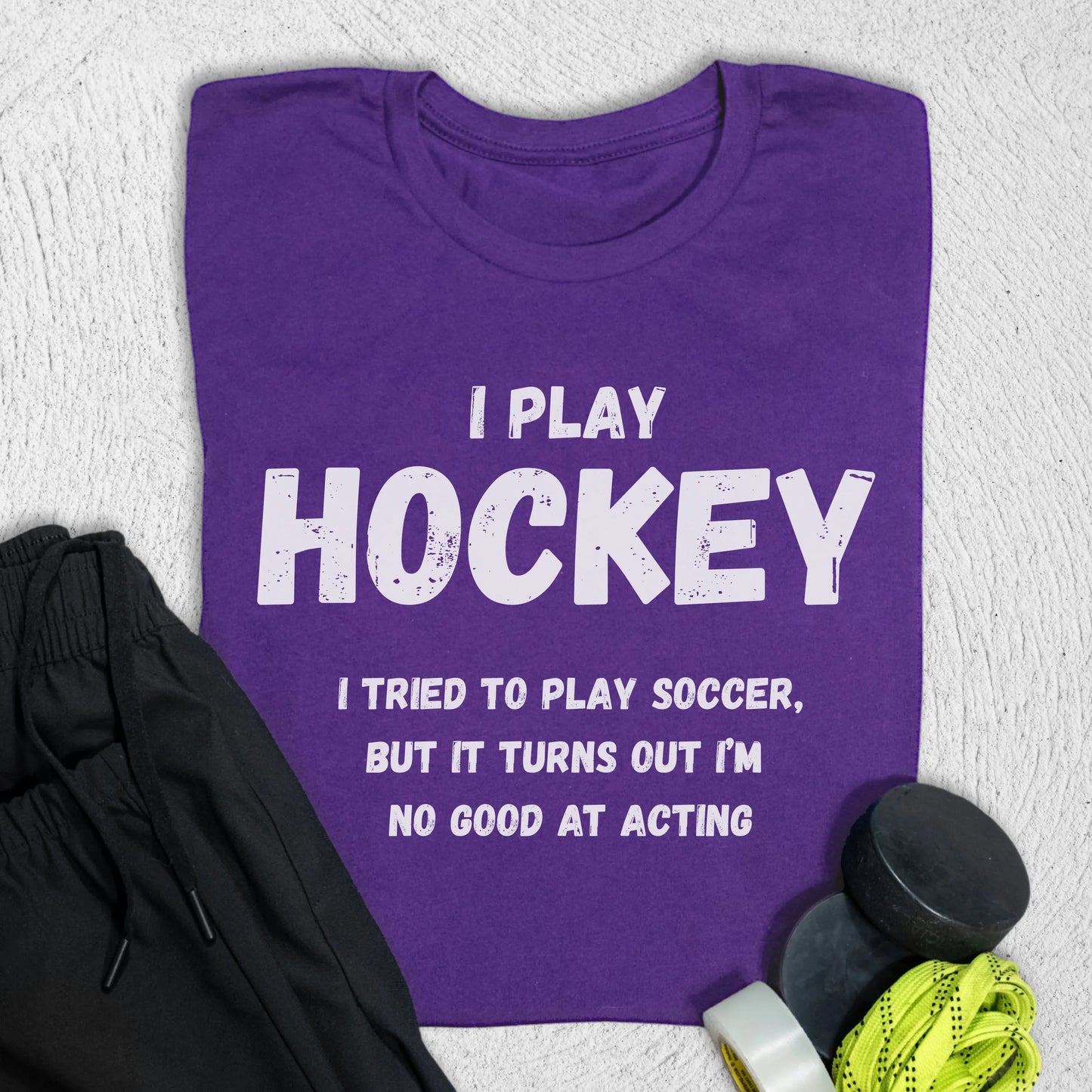 Soccer T-Shirt Team Purple / S T-Shirt