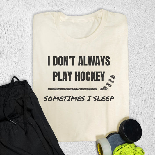 Sometimes I Sleep T-Shirt S / Natural T-Shirt