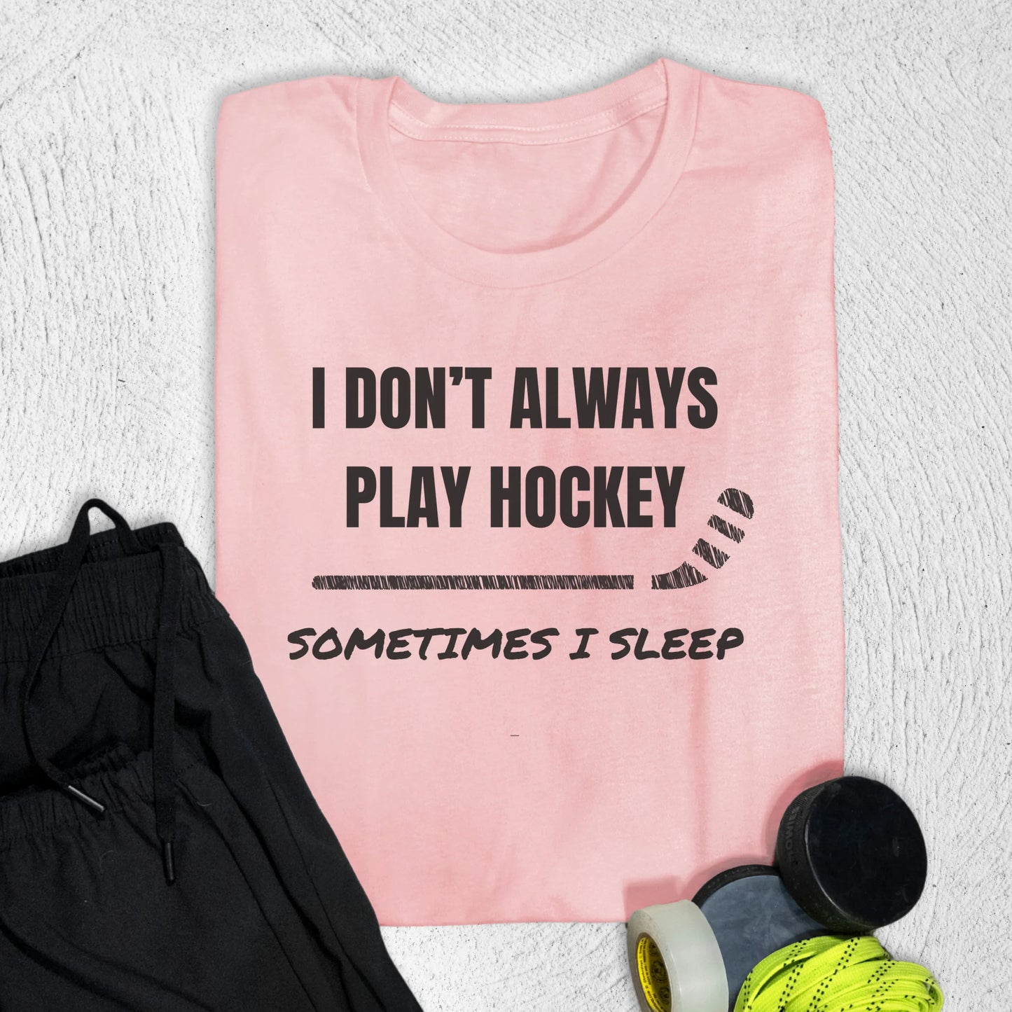 Sometimes I Sleep T-Shirt S / Pink T-Shirt