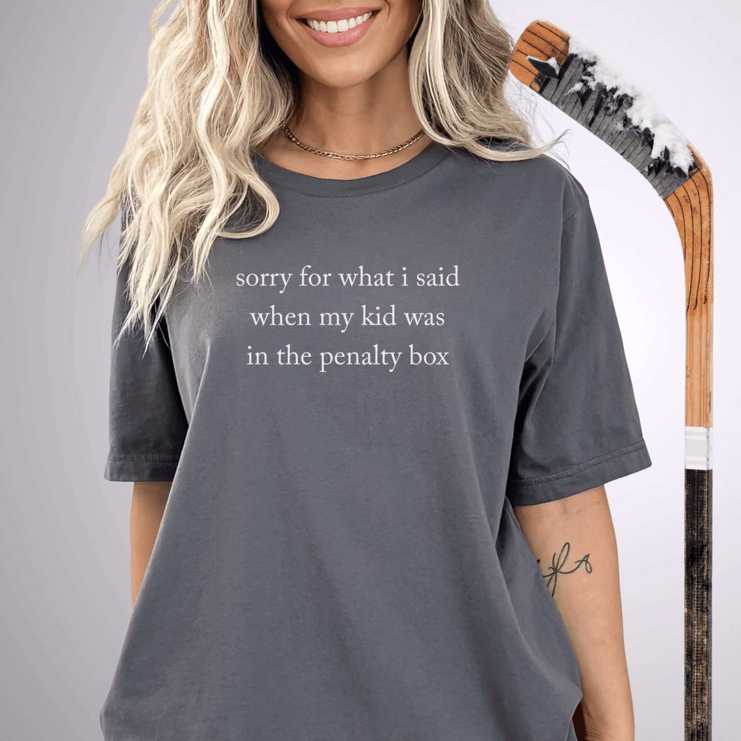 sorry for what i said T-Shirt Asphalt / S T-Shirt
