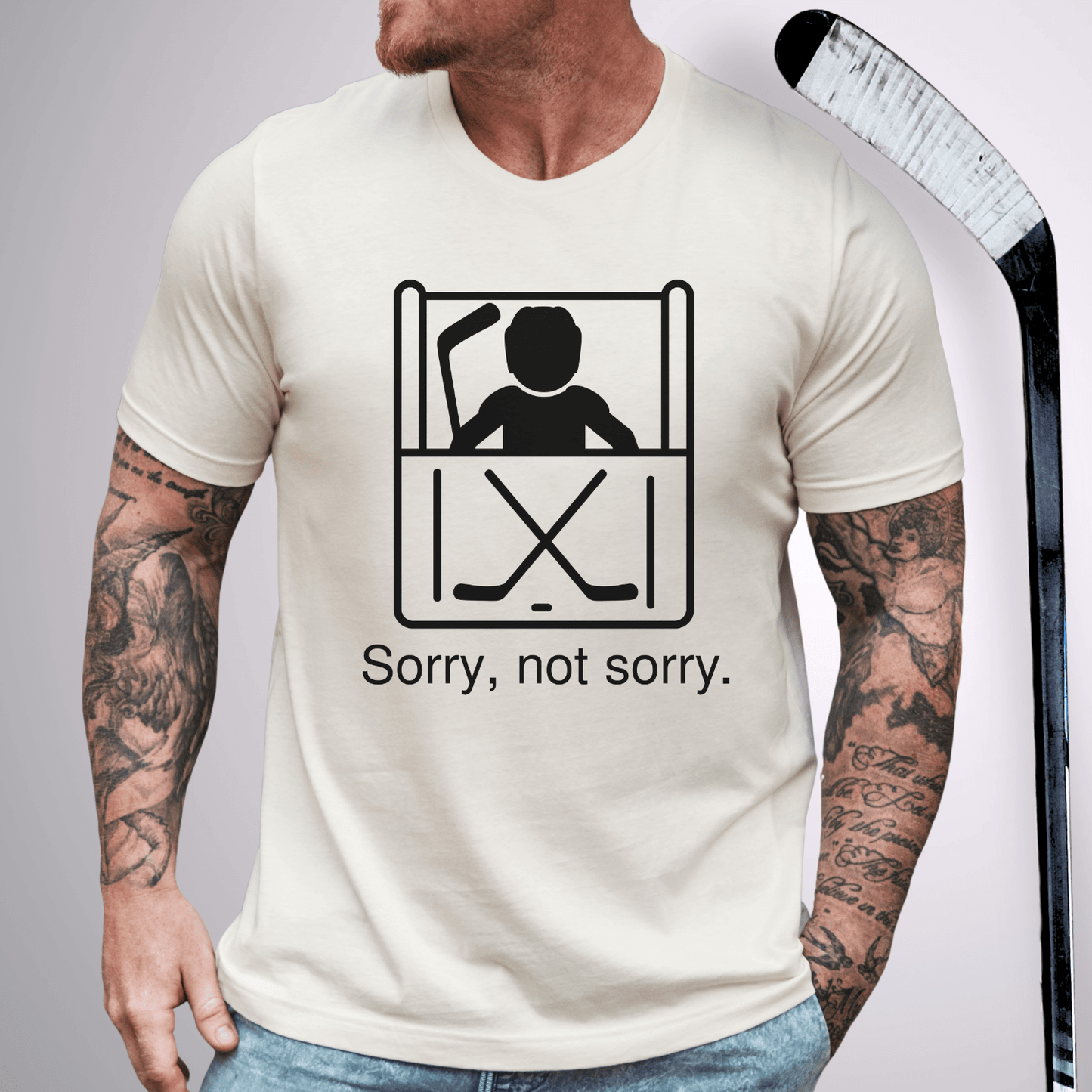 Sorry Not Sorry T-Shirt Natural / S T-Shirt