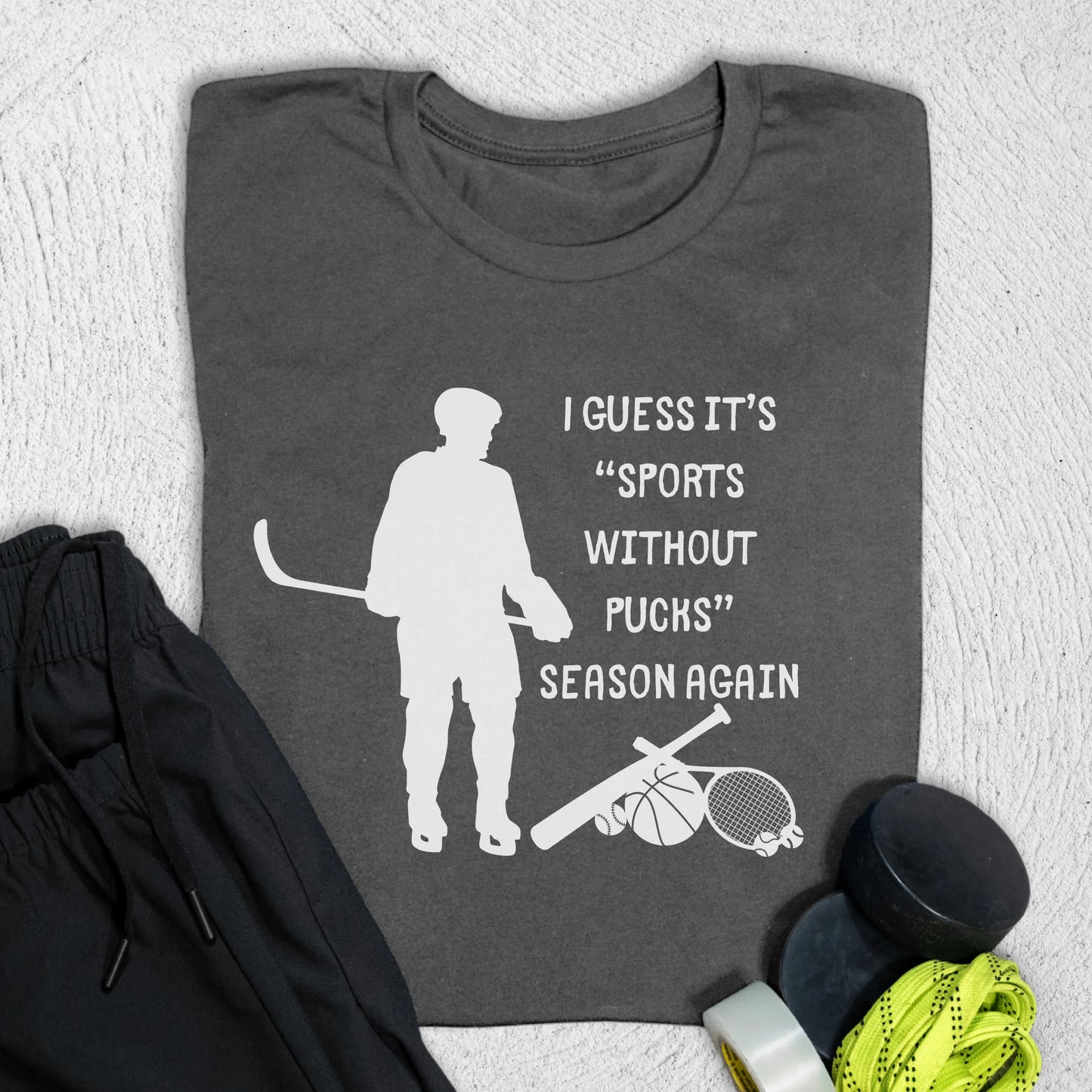 Sports Without Pucks T-Shirt Asphalt / S T-Shirt