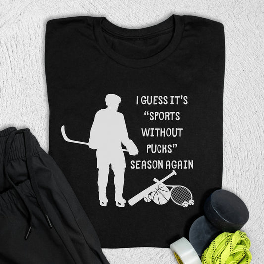 Sports Without Pucks T-Shirt Black / S T-Shirt