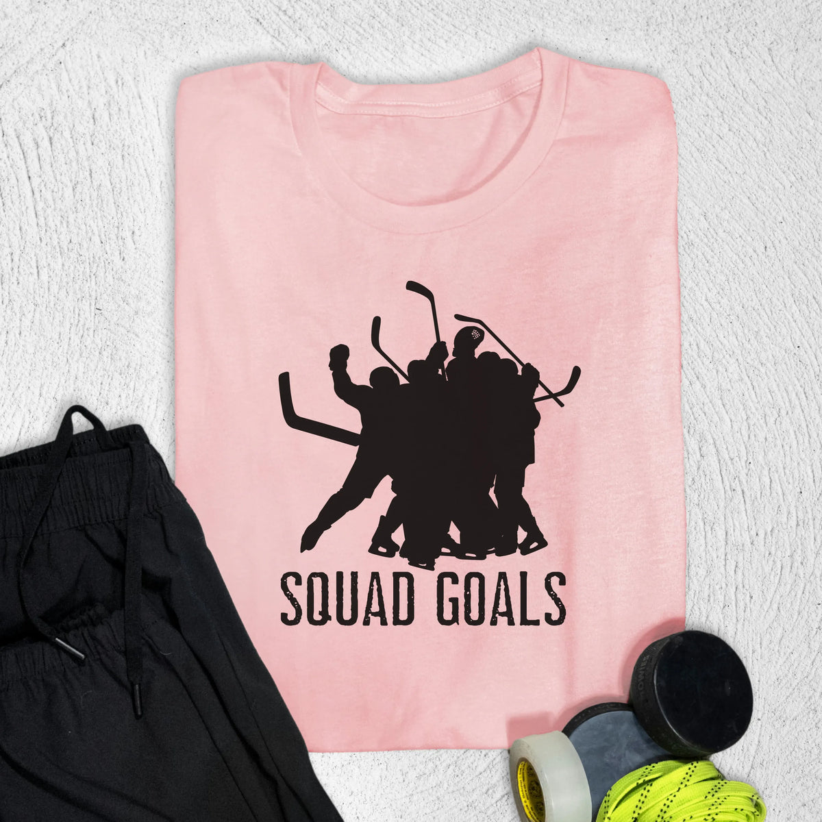 Squad Goals T-Shirt S / Pink T-Shirt