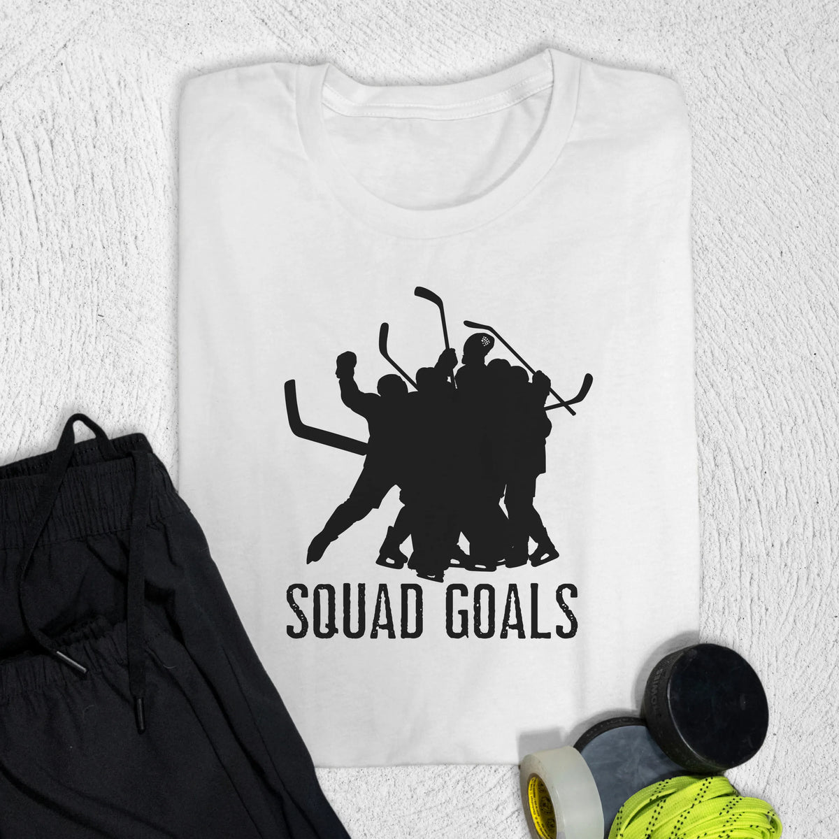 Squad Goals T-Shirt S / White T-Shirt