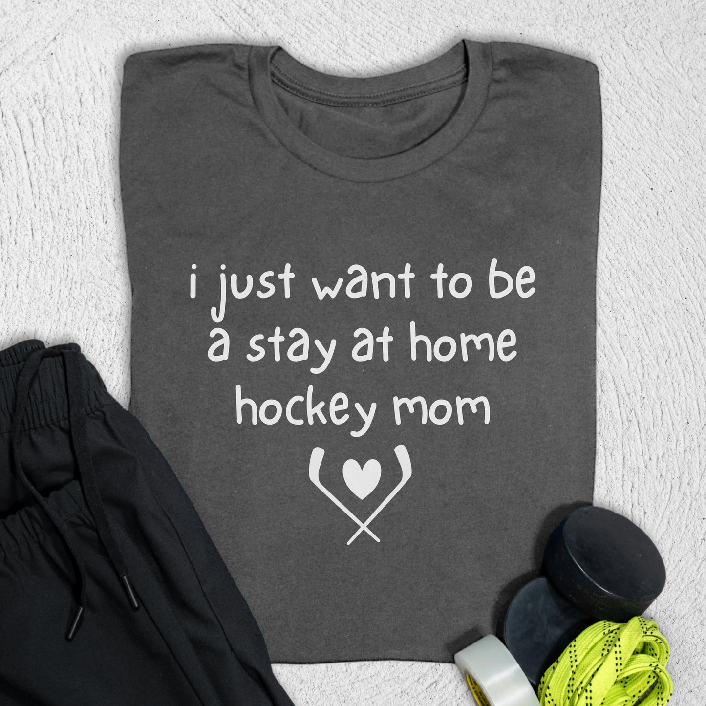 Stay at Home T-Shirt Asphalt / S T-Shirt