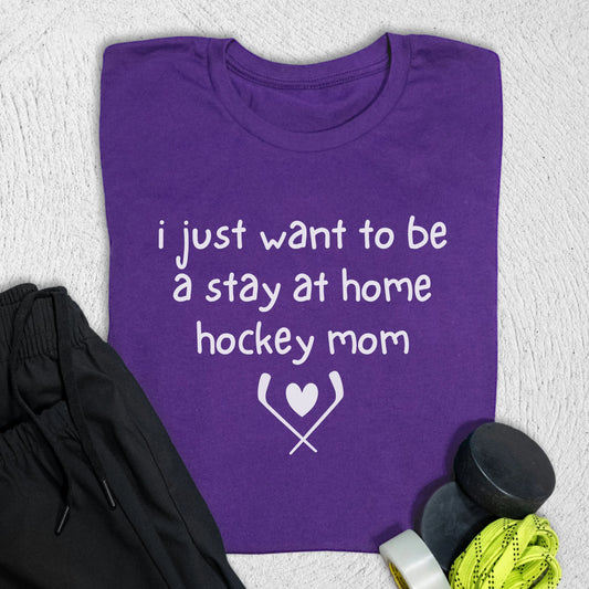 Stay at Home T-Shirt Team Purple / S T-Shirt