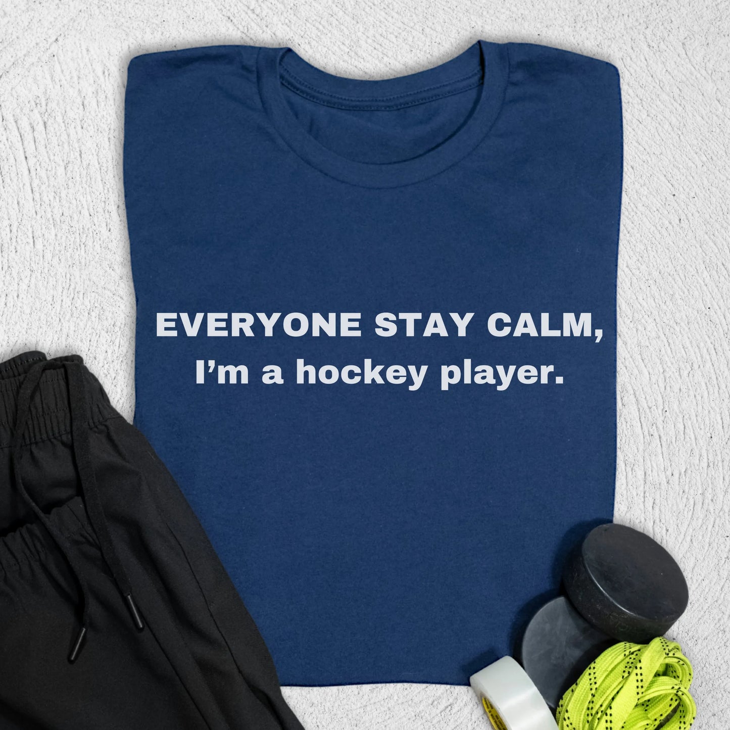 Stay Calm T-Shirt Navy / S T-Shirt