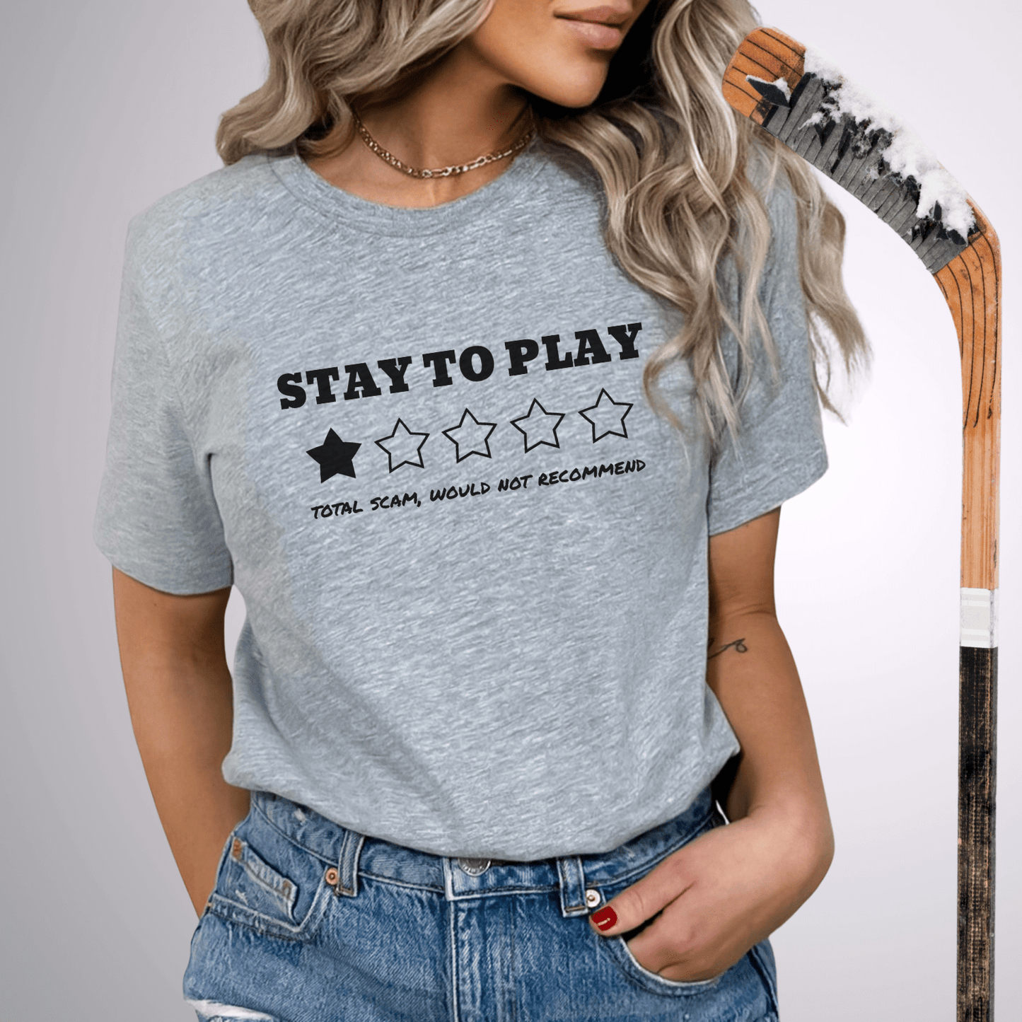 Stay to Play T-Shirt Athletic Heather / S T-Shirt