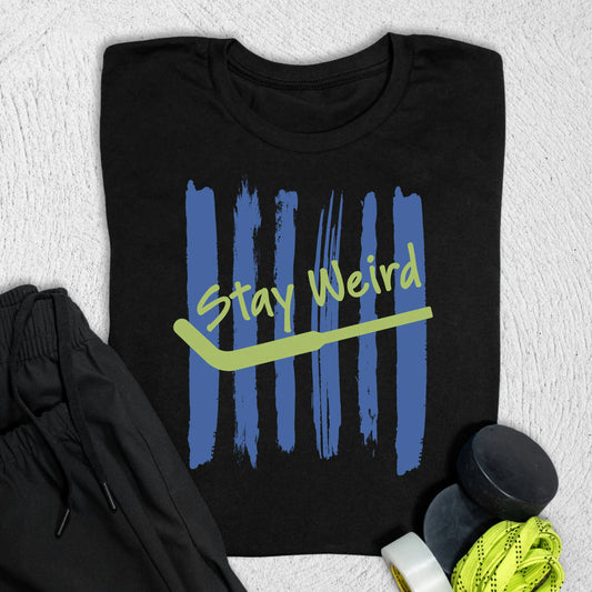Stay Weird T-Shirt S / Black T-Shirt