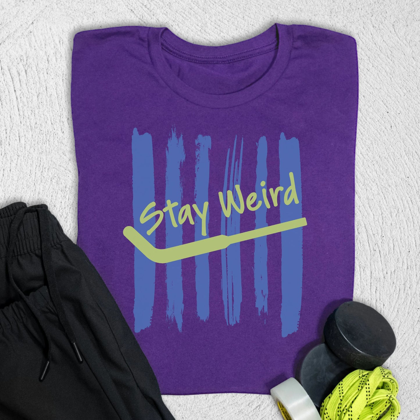 Stay Weird T-Shirt S / Team Purple T-Shirt