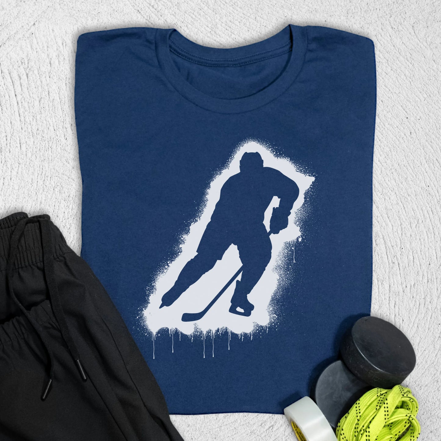 Stencil T-Shirt Navy / S T-Shirt