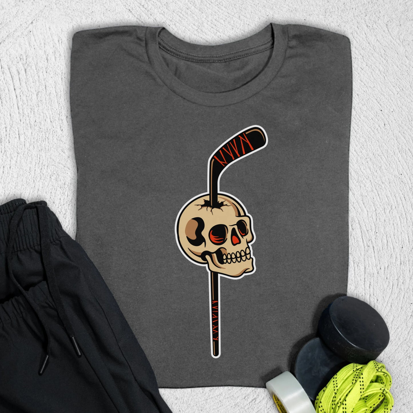 Stick Head T-Shirt S / Asphalt T-Shirt