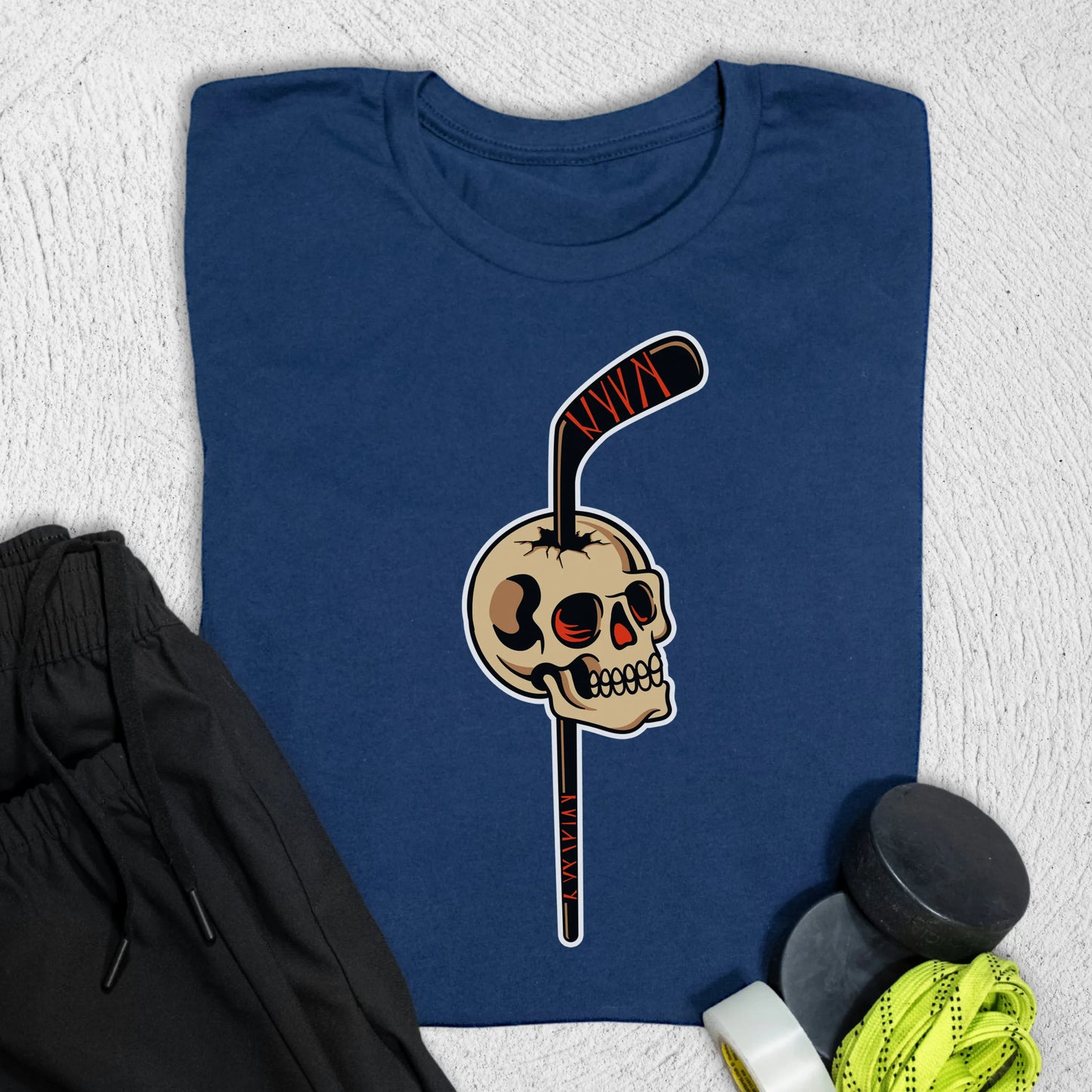 Stick Head T-Shirt S / Navy T-Shirt