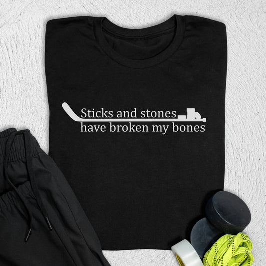 Sticks and Stones T-Shirt S / Black T-Shirt