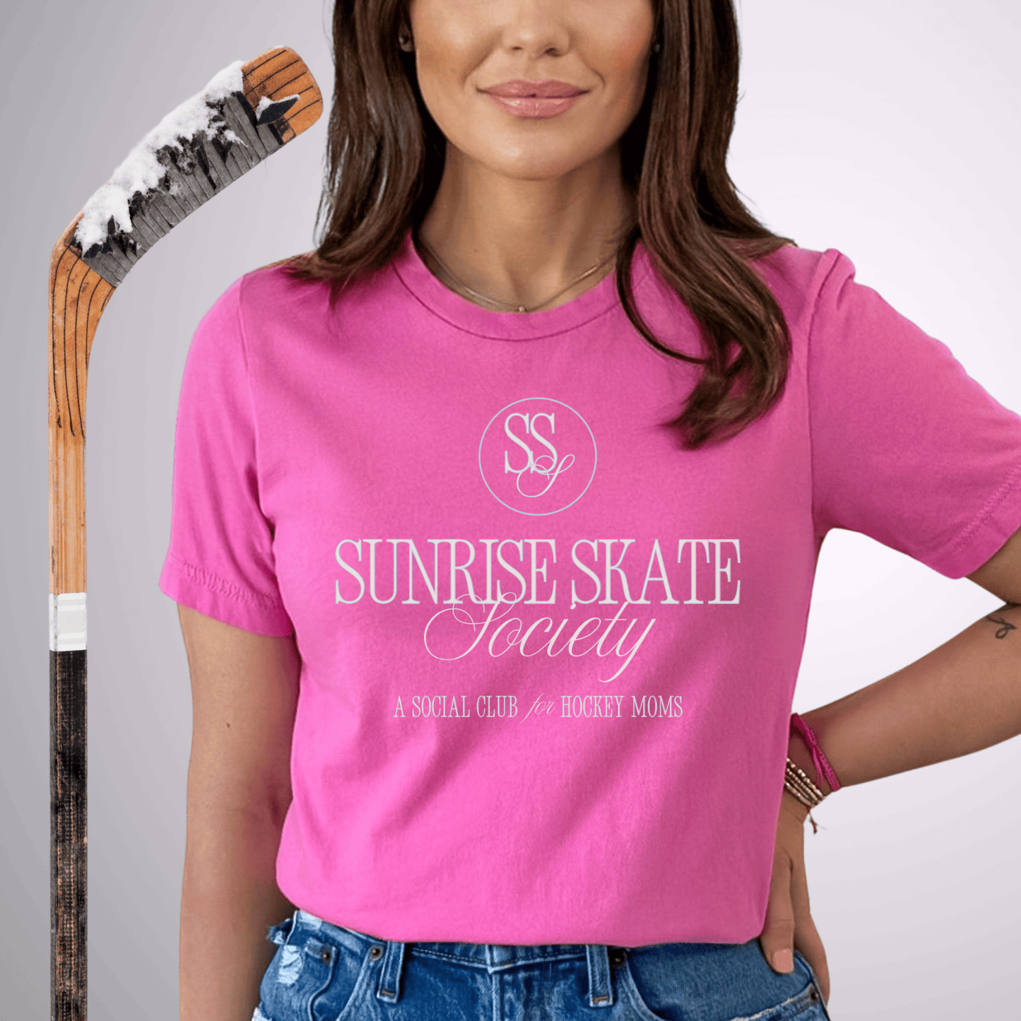 Sunrise Skate Society T-Shirt Charity Pink / S T-Shirt