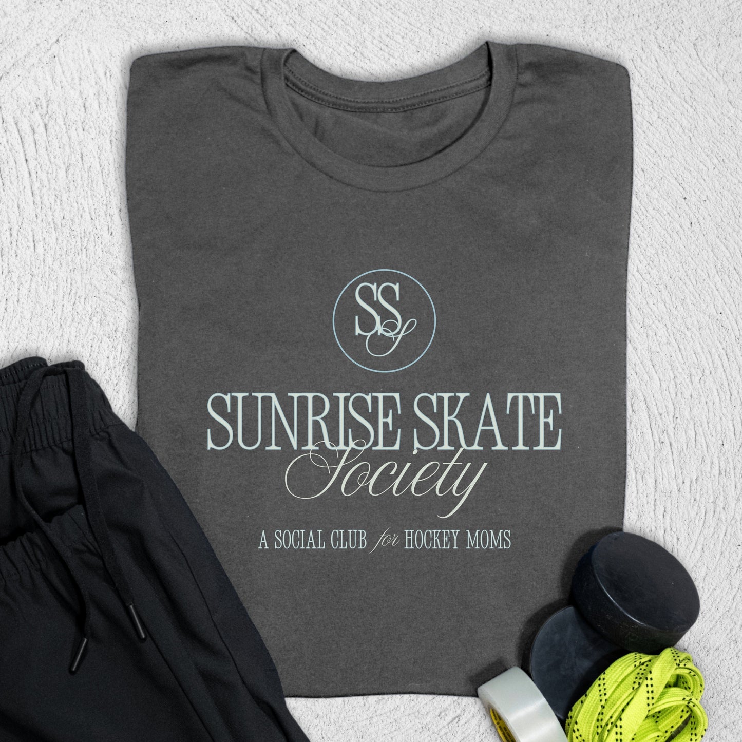 Sunrise Skate T-Shirt Asphalt / S T-Shirt