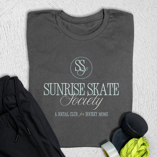 Sunrise Skate T-Shirt Asphalt / S T-Shirt