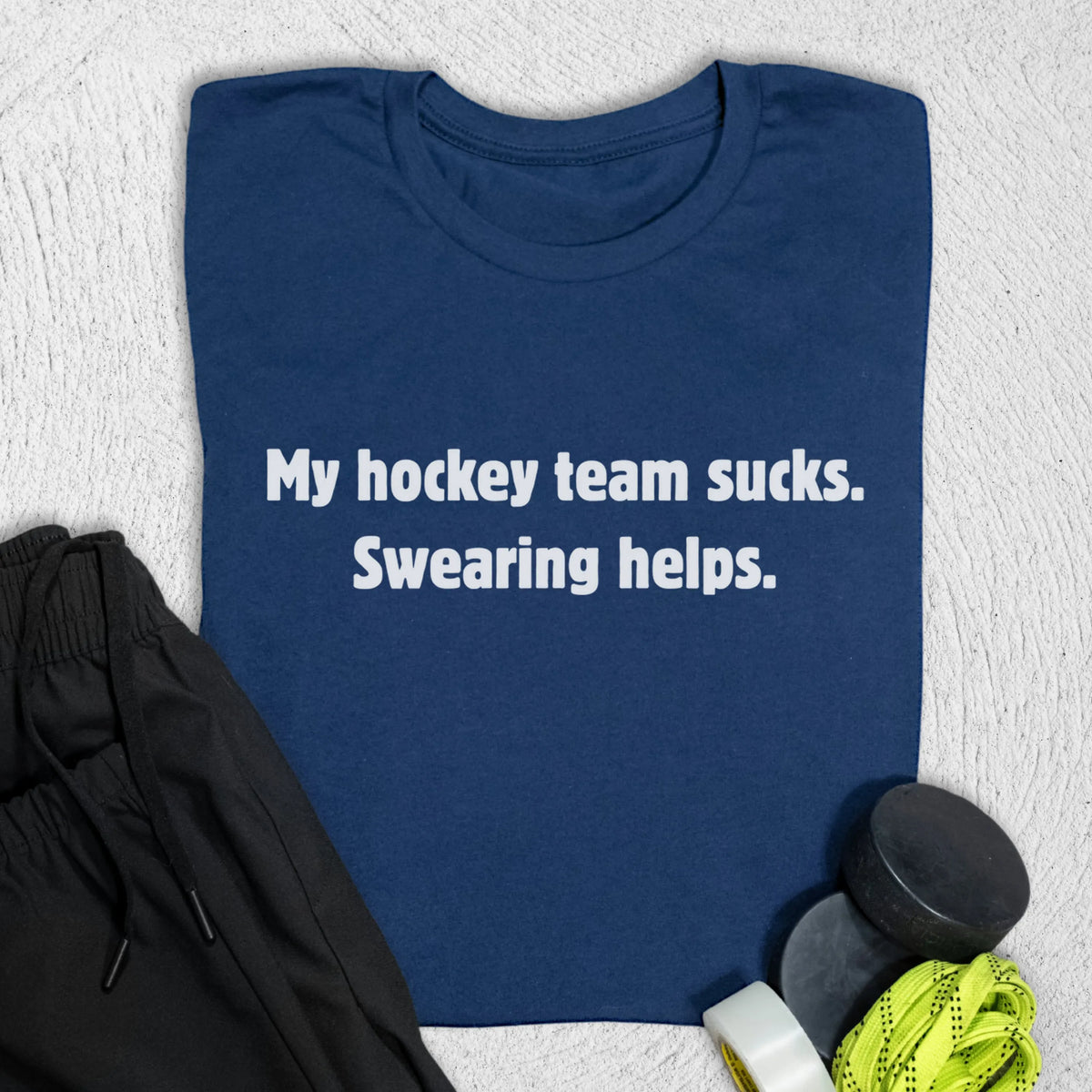 Swearing Helps T-Shirt S / Navy T-Shirt