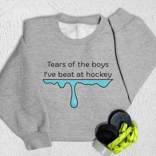 Tears Sweatshirt S / Heather Grey Sweatshirt