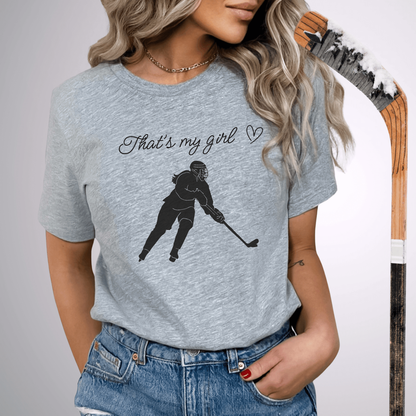 That's My Girl T-Shirt Athletic Heather / S T-Shirt