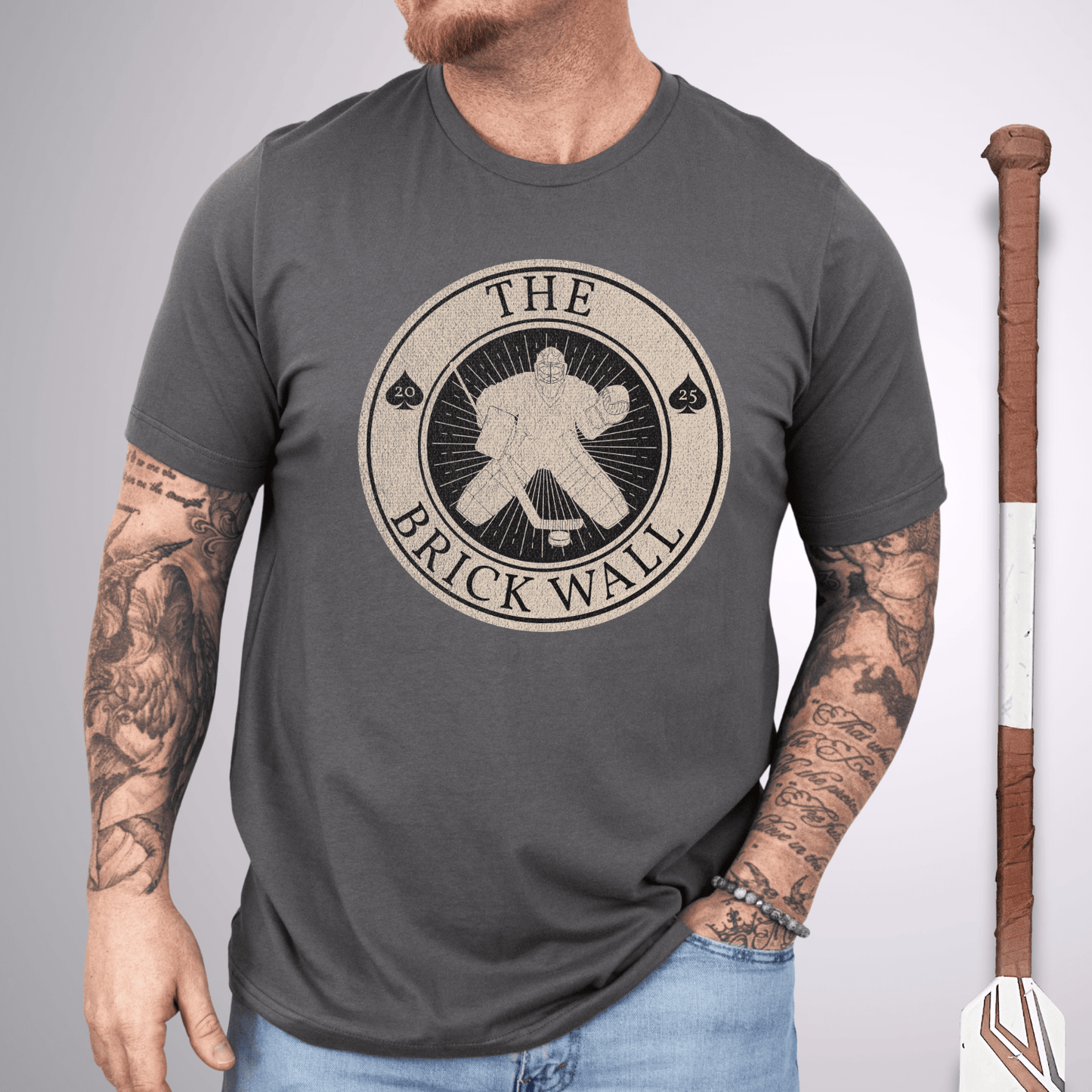 The Brick Wall T-Shirt Asphalt / S T-Shirt