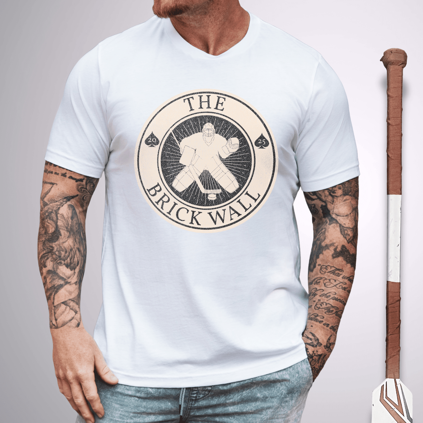 The Brick Wall T-Shirt White / S T-Shirt