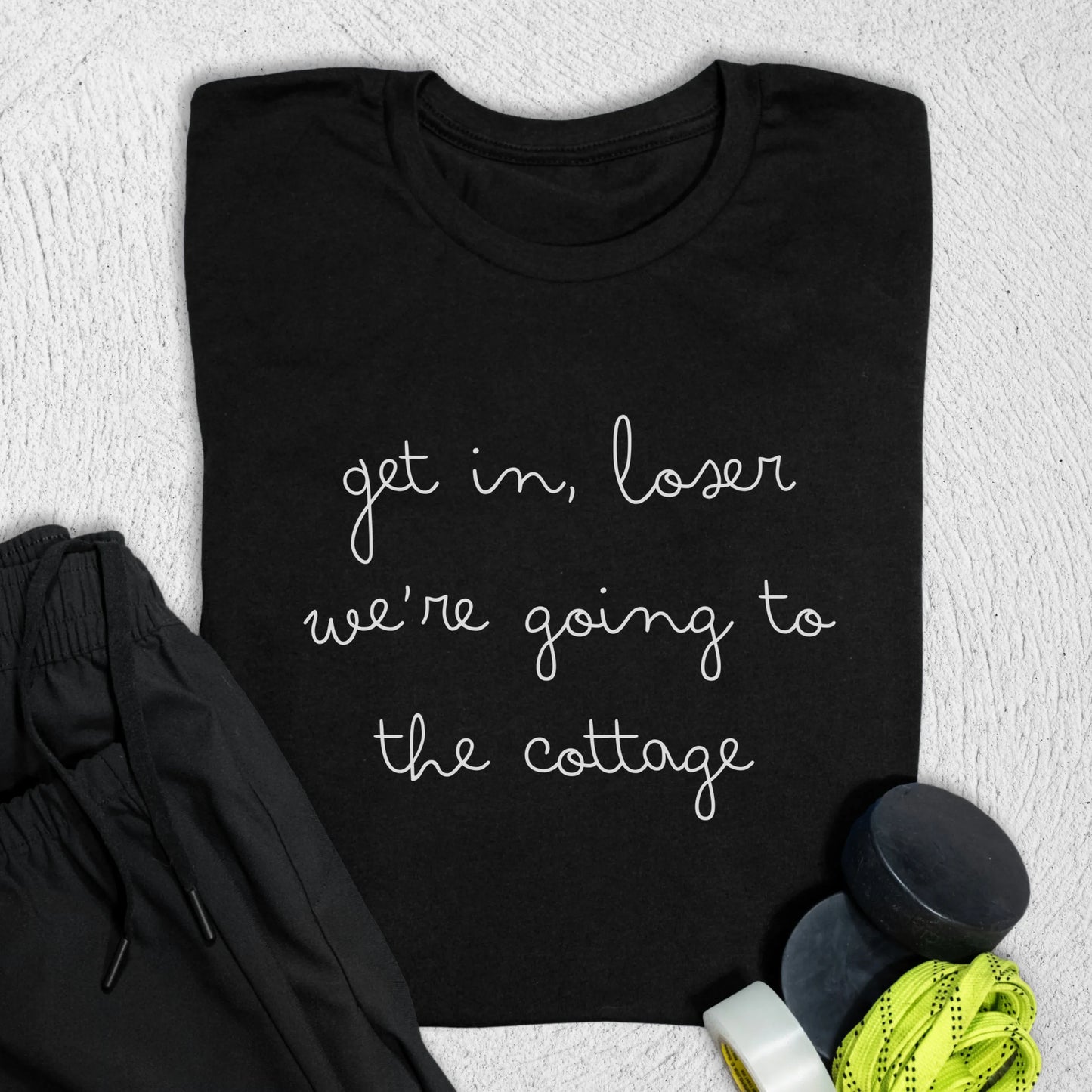 The Cottage T-Shirt Black / S T-Shirt
