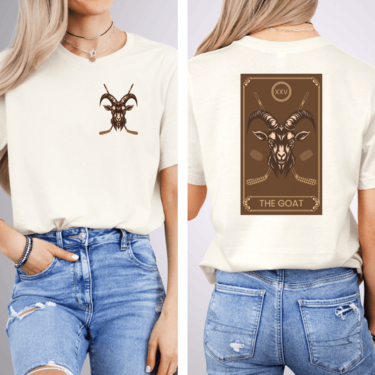 The Tarot Goat T-Shirt Natural / S T-Shirt