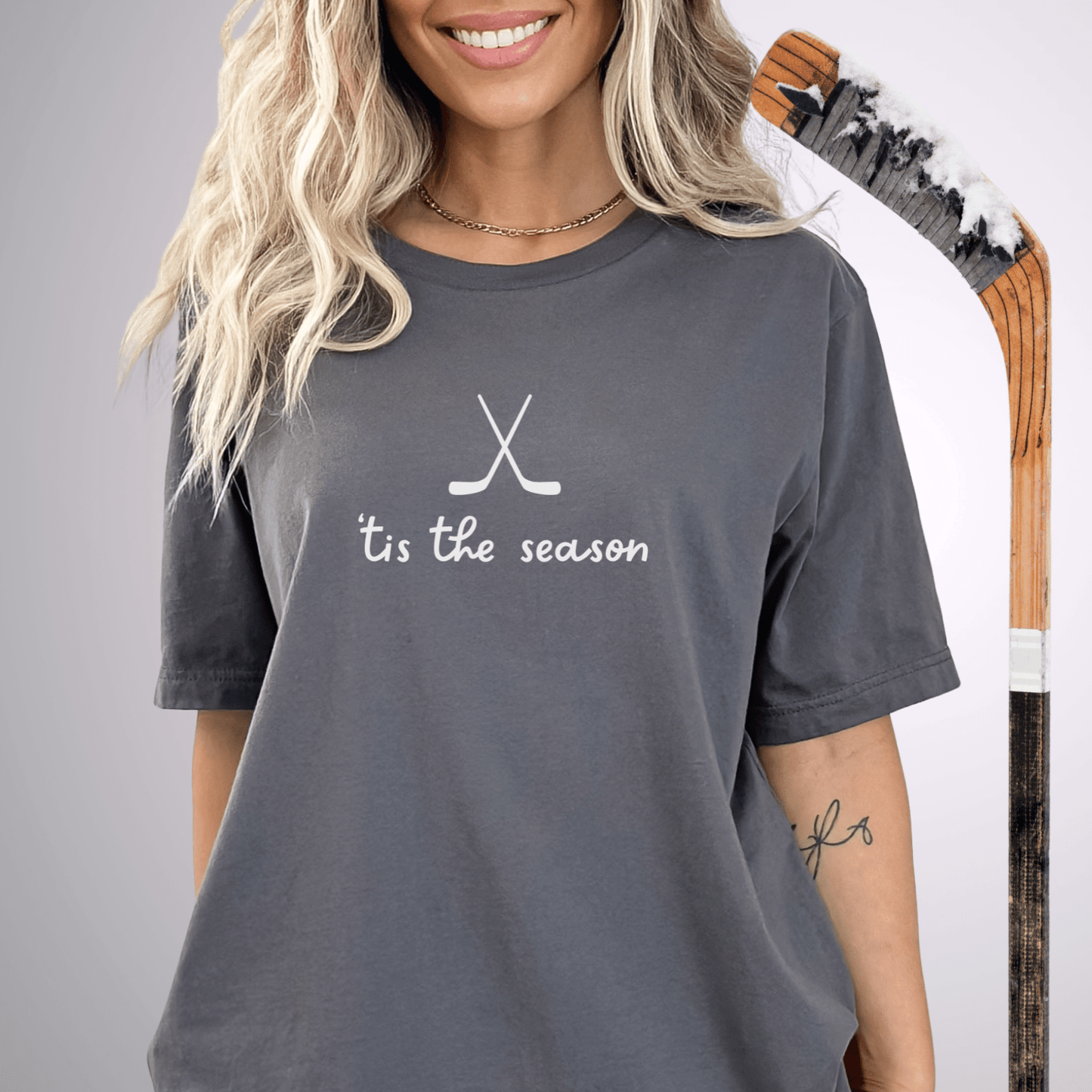 'tis the season T-Shirt Asphalt / S T-Shirt