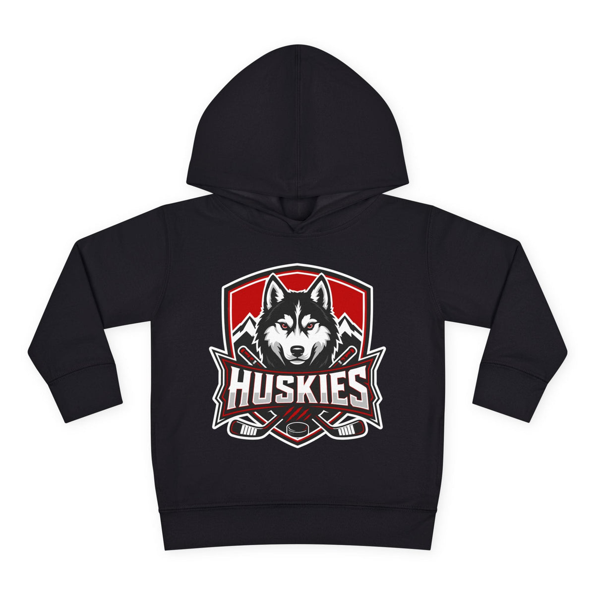 Toddler Hoodie | Custom Name + Number Option 2T / Black Kids clothes