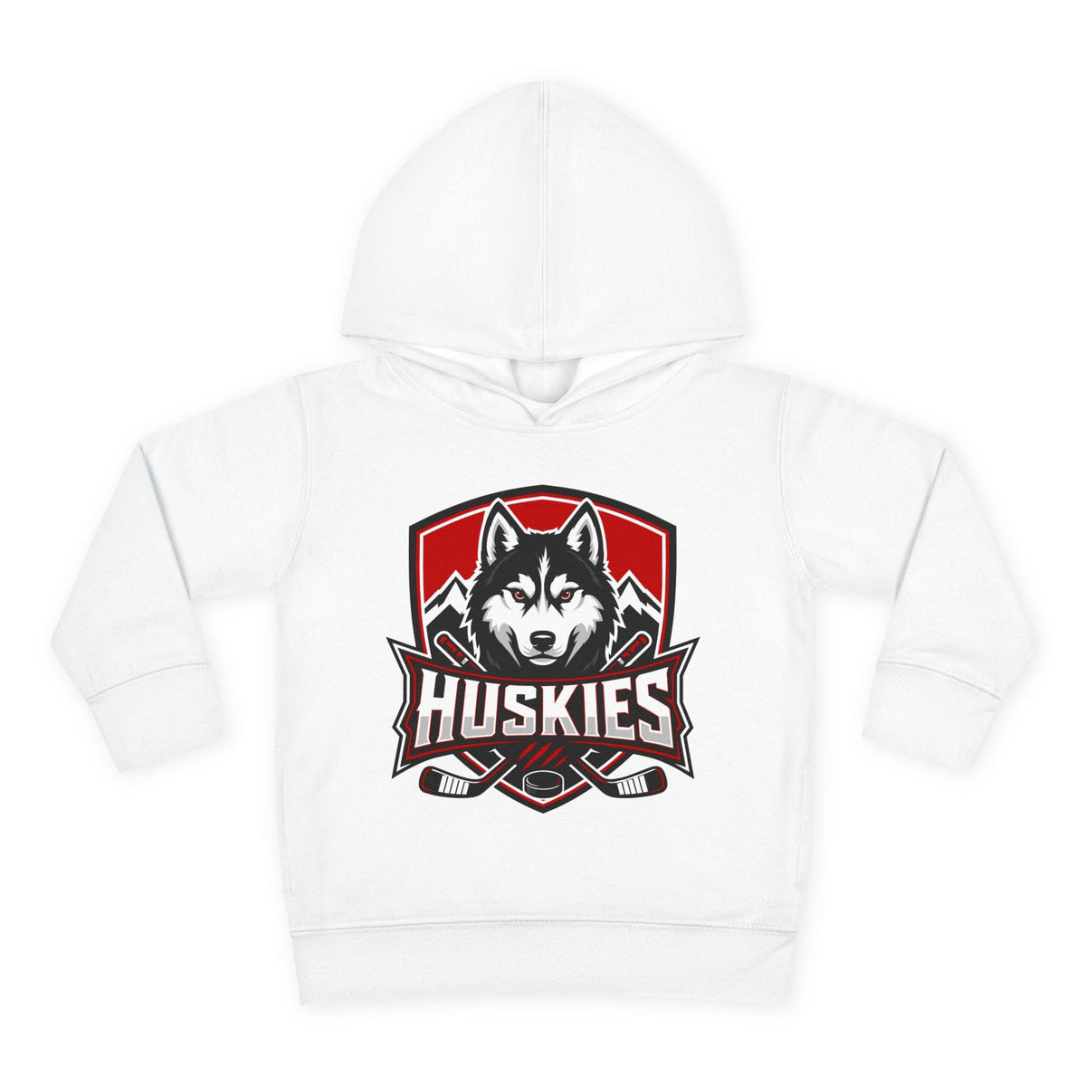 Toddler Hoodie | Custom Name + Number Option 2T / White Kids clothes