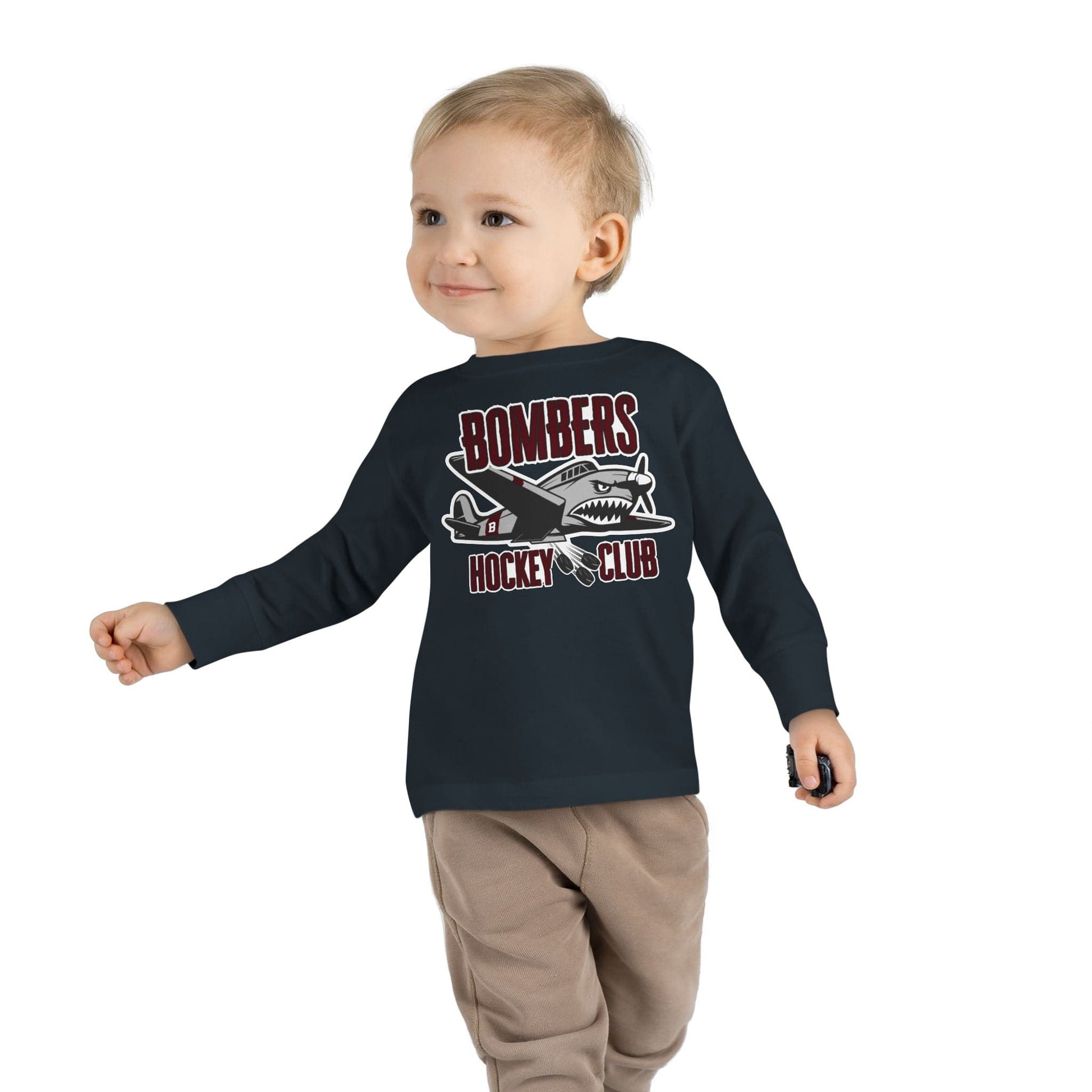 Toddler Long Sleeve T-Shirt | Custom Name + Number Option Kids clothes