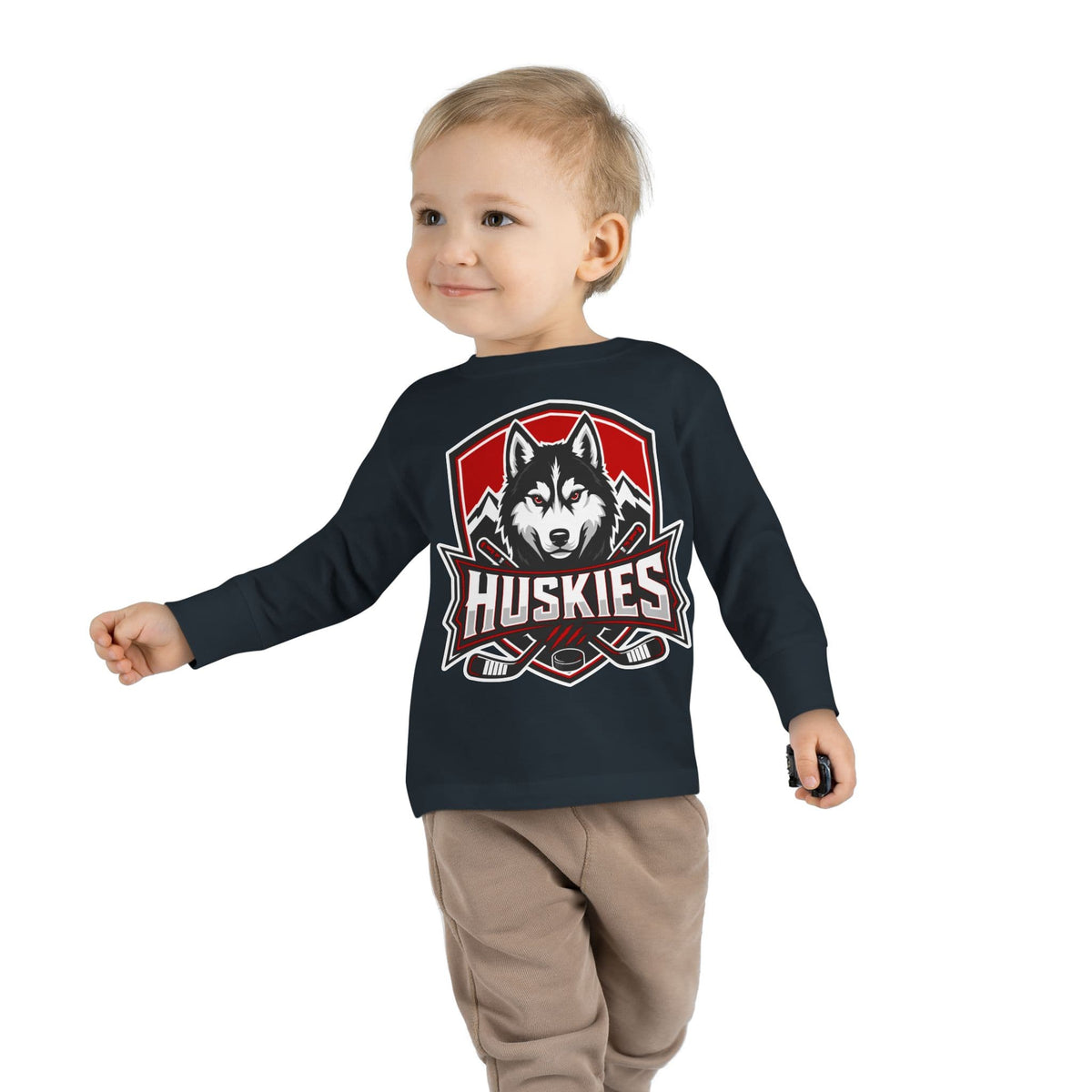 Toddler Long Sleeve T-Shirt | Custom Name + Number Option Kids clothes