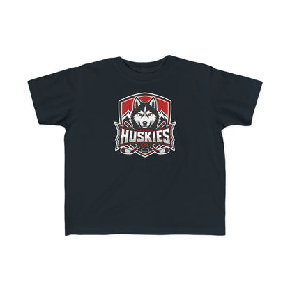 Toddler T-Shirt | Custom Name + Number Option 2T / Black Kids clothes