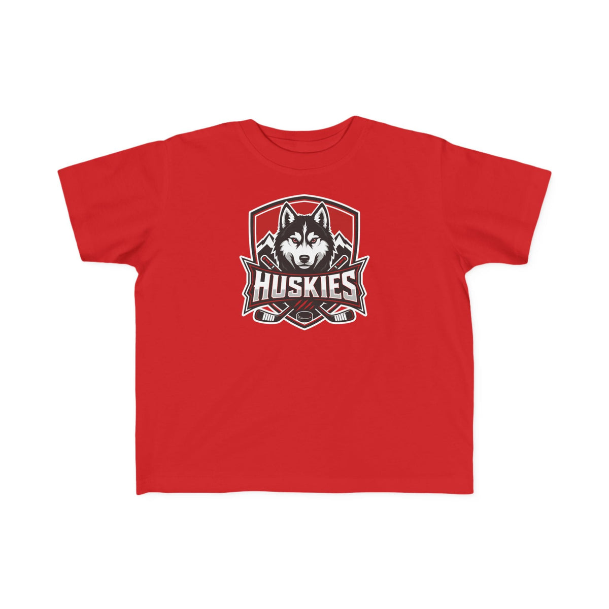 Toddler T-Shirt | Custom Name + Number Option 2T / Red Kids clothes