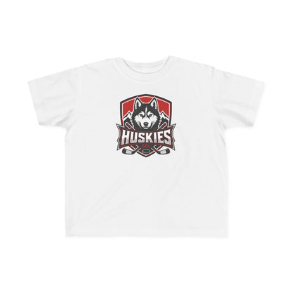 Toddler T-Shirt | Custom Name + Number Option 2T / White Kids clothes