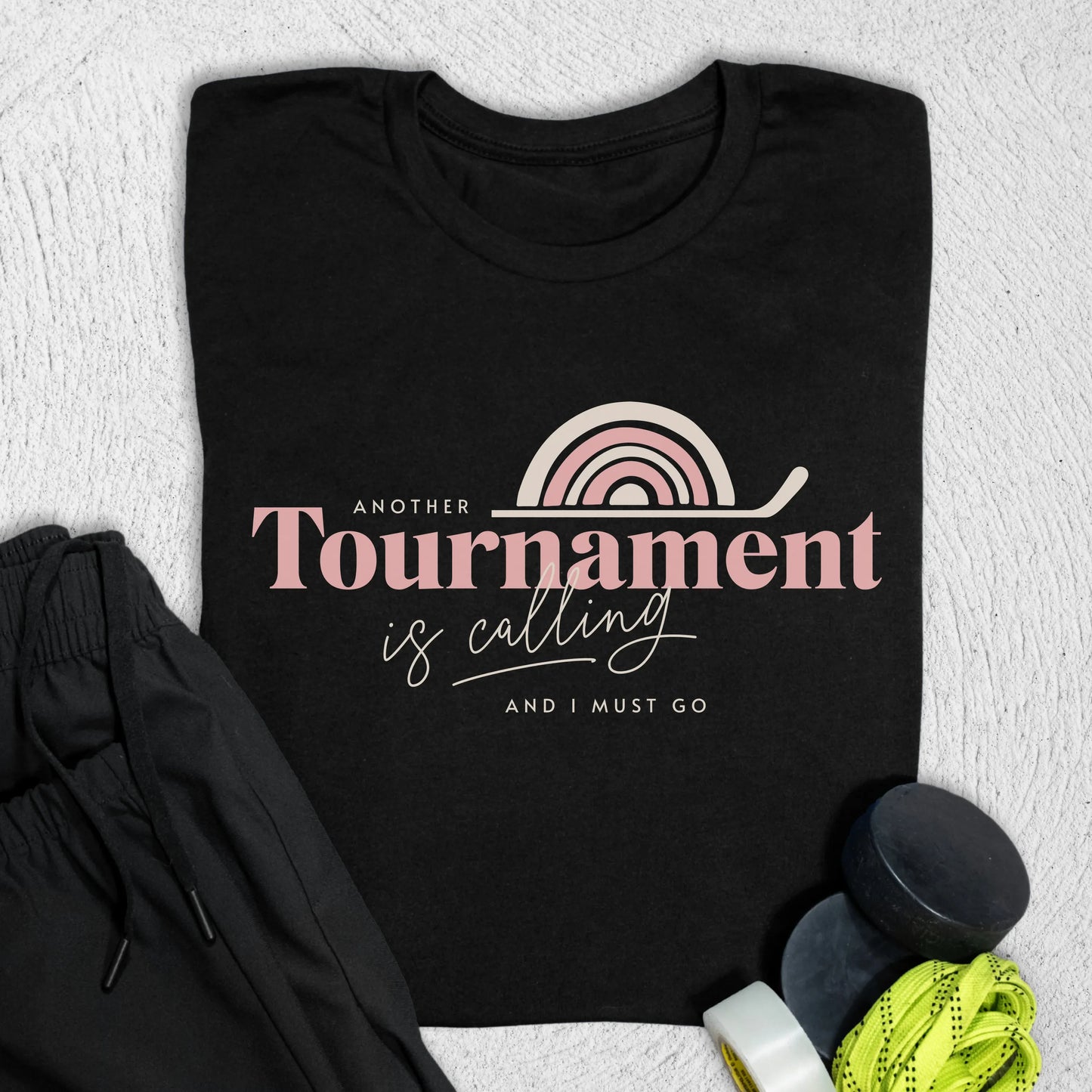 Tournament is Calling T-Shirt S / Black T-Shirt