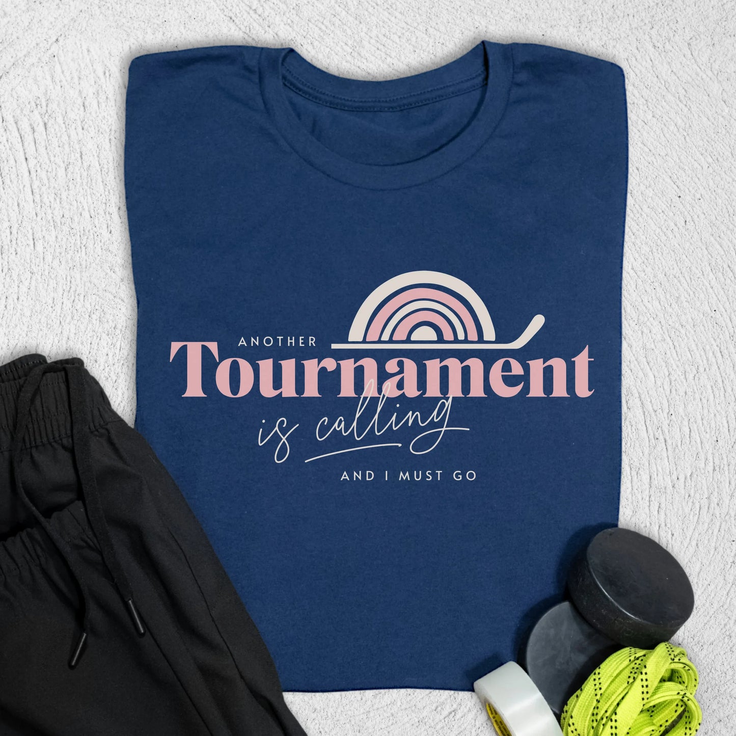 Tournament is Calling T-Shirt S / Navy T-Shirt