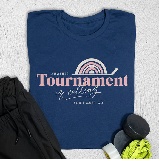 Tournament is Calling T-Shirt S / Navy T-Shirt