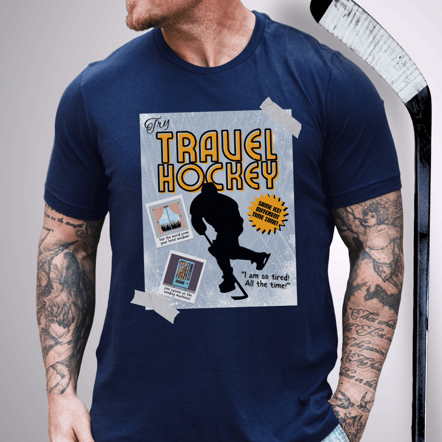 Travel Hockey T-Shirt Navy / S T-Shirt