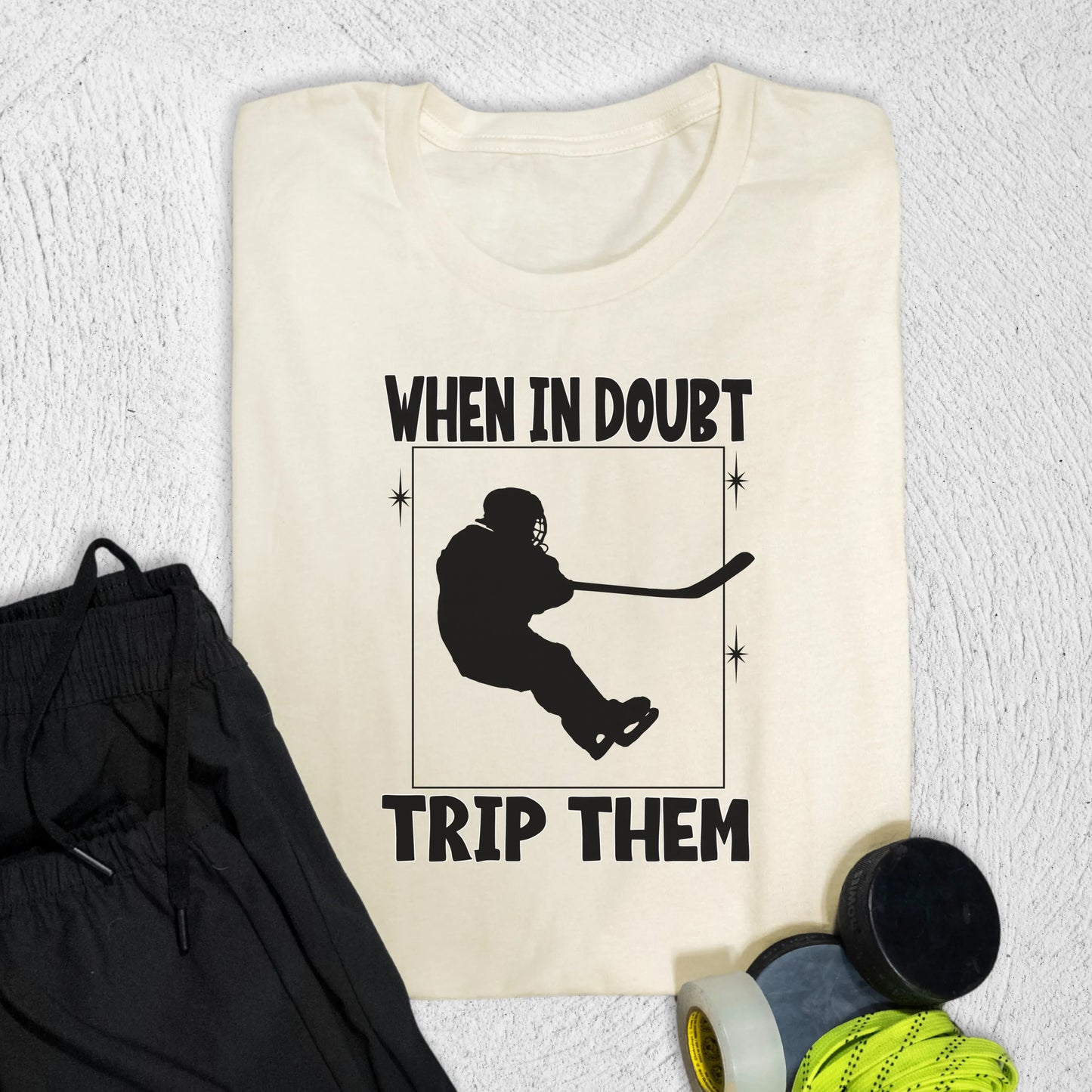 Trip Them T-Shirt S / Natural T-Shirt