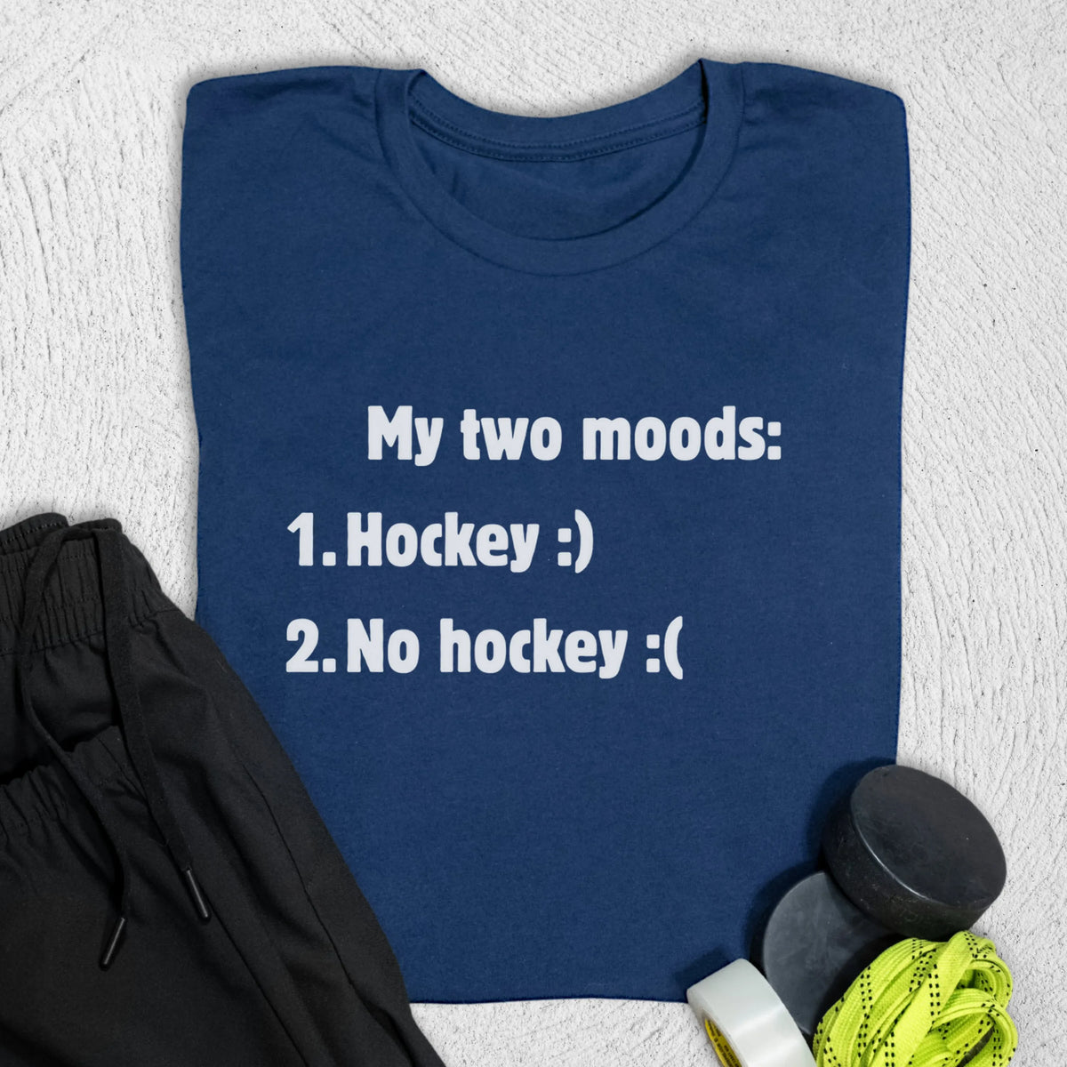 Two Moods T-Shirt S / Navy T-Shirt