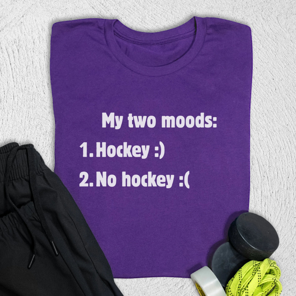 Two Moods T-Shirt S / Team Purple T-Shirt