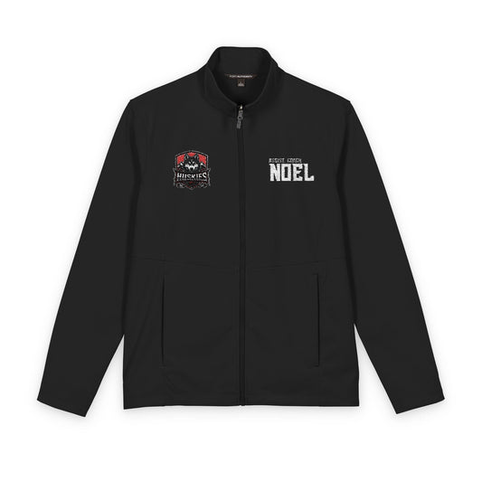 Unisex Coach's Jacket | Custom Title + Name Option XS / Deep Black Outerwear