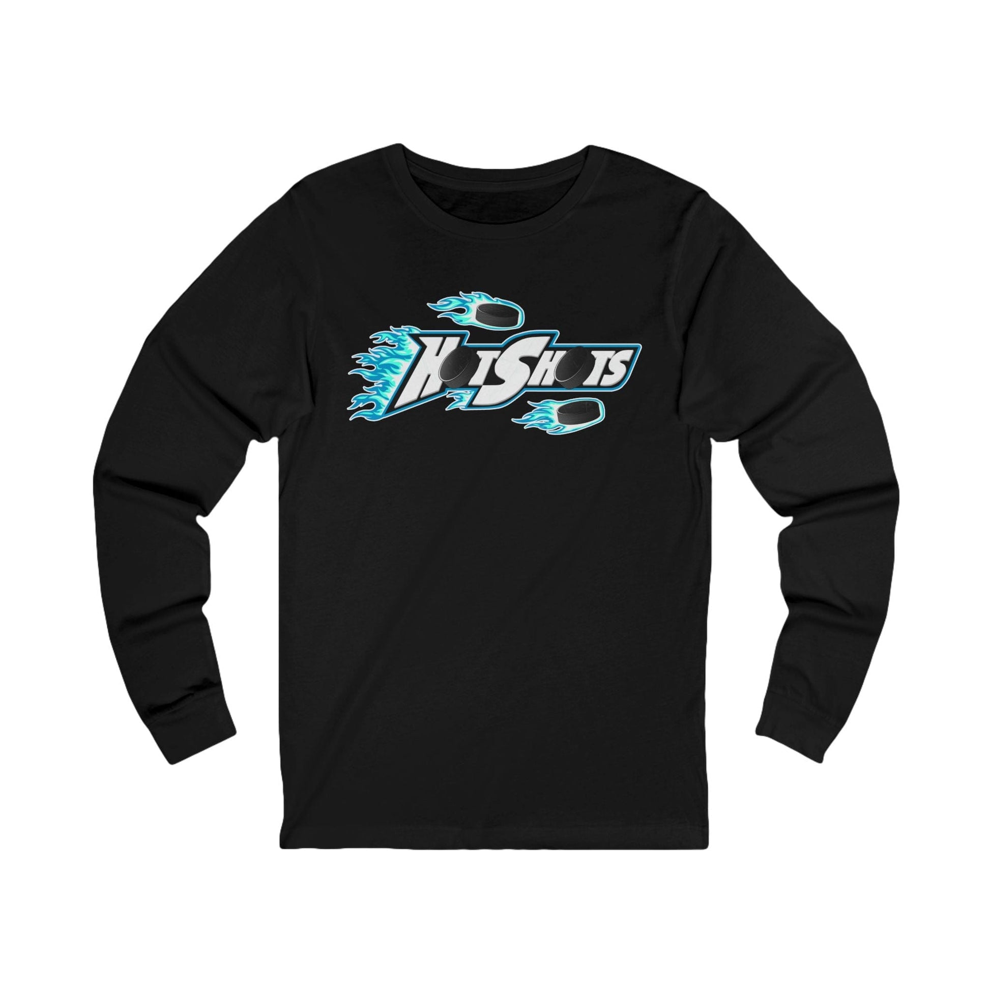 Unisex Long Sleeve T-Shirt | Custom Name + Number Option S / Black Long-sleeve