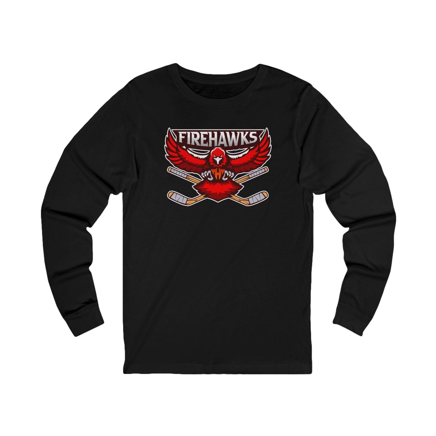 Unisex Long Sleeve T-Shirt | Custom Name + Number Option S / Black Long-sleeve