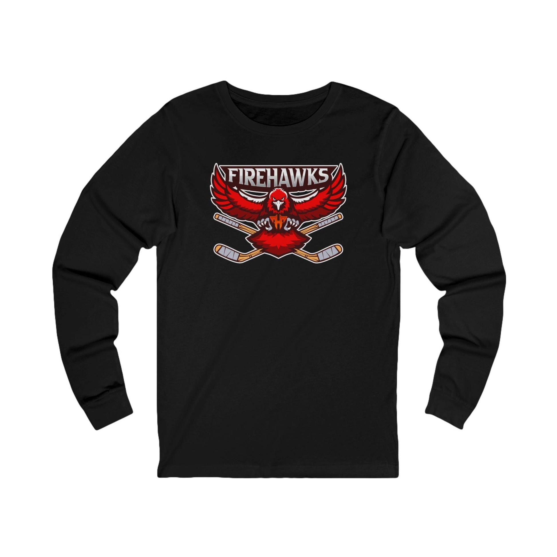 Unisex Long Sleeve T-Shirt | Custom Name + Number Option S / Black Long-sleeve